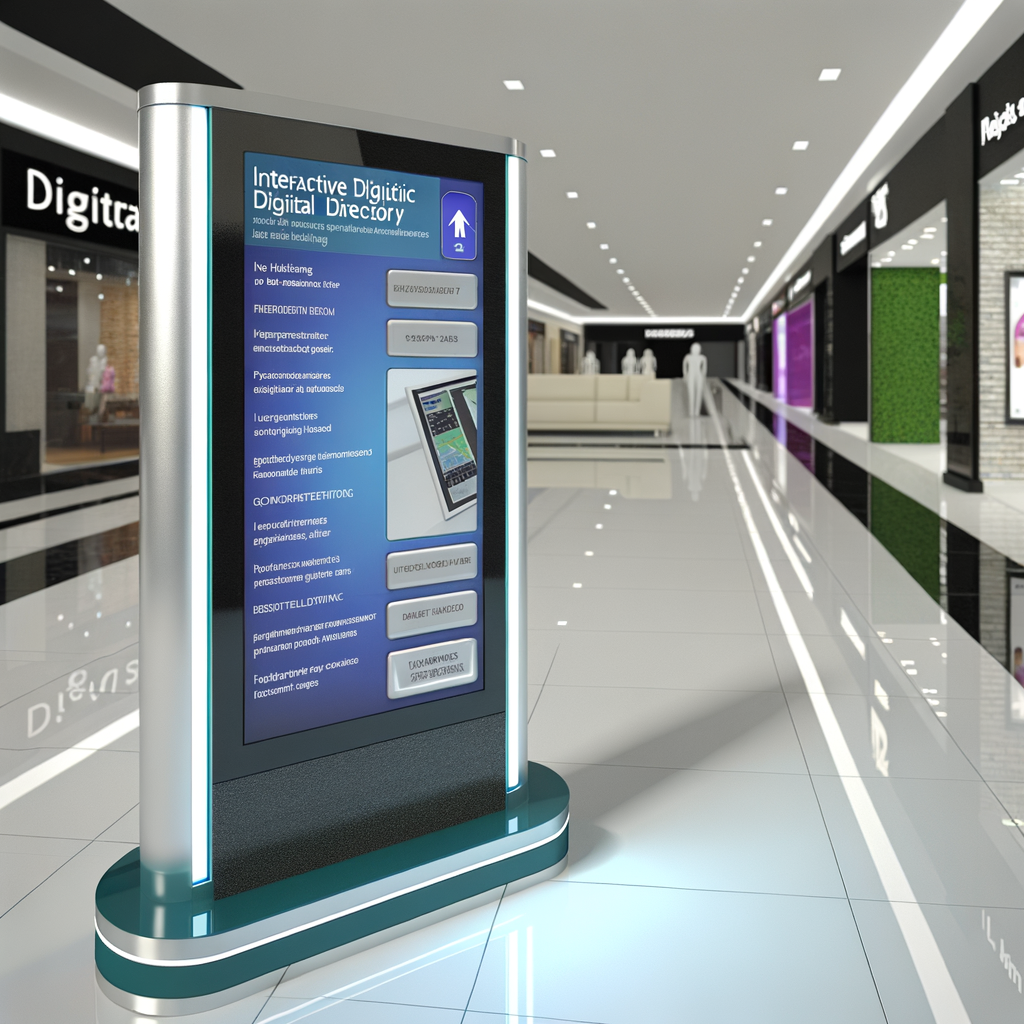 Why Mall Digital Directories are Essential