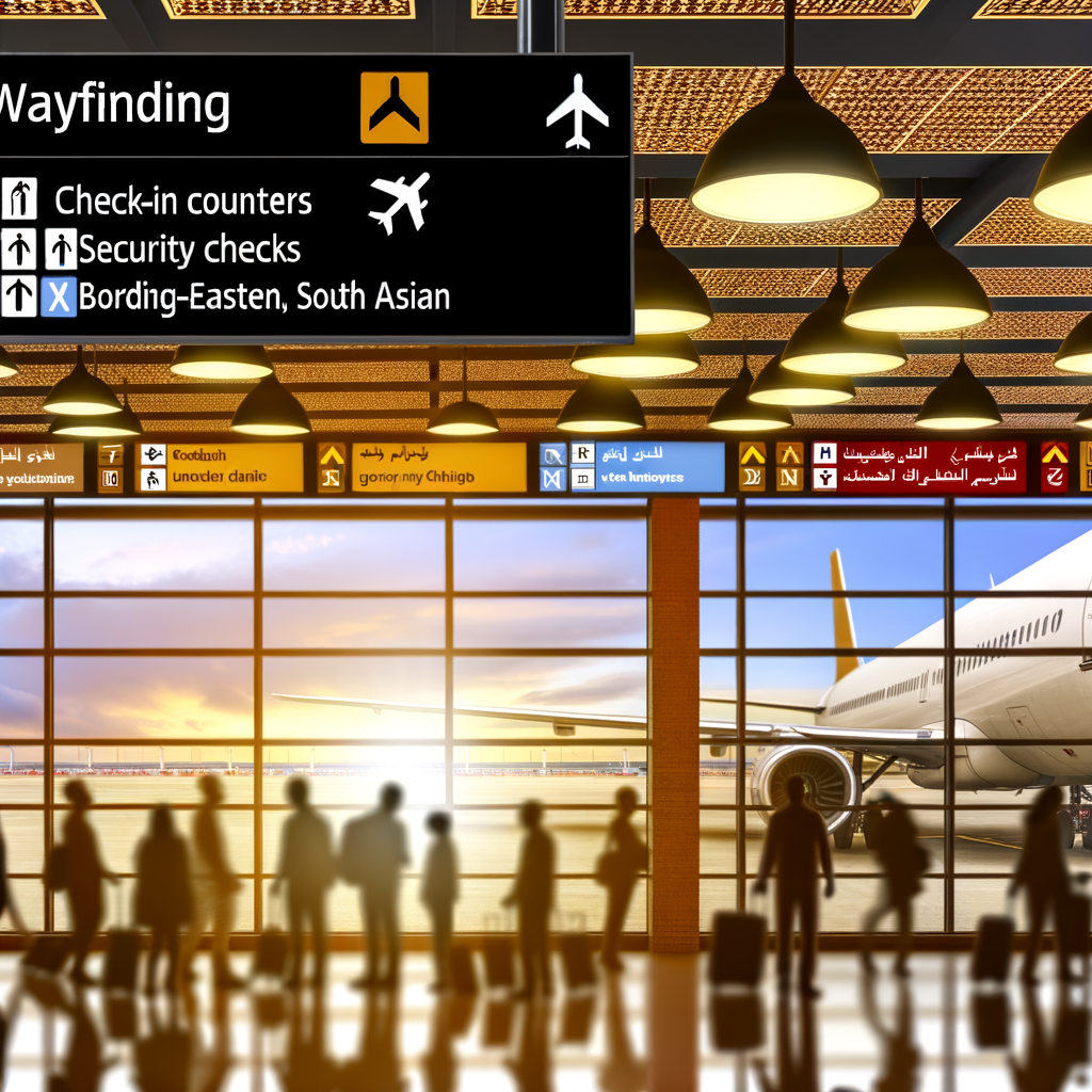 "Wayfinding Systems for Airports: Making Air Travel Smoother"