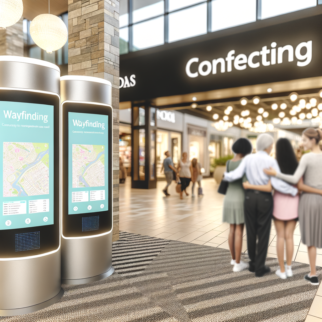 "Wayfinding Systems and the Role of Digital Kiosks in Malls"