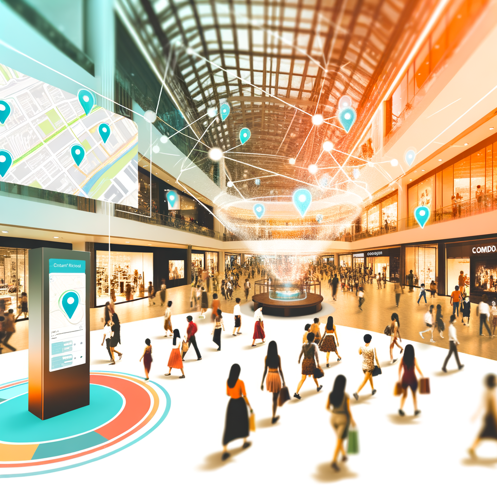 "Using Smart Maps to Analyze Foot Traffic and Optimize Space in Malls"