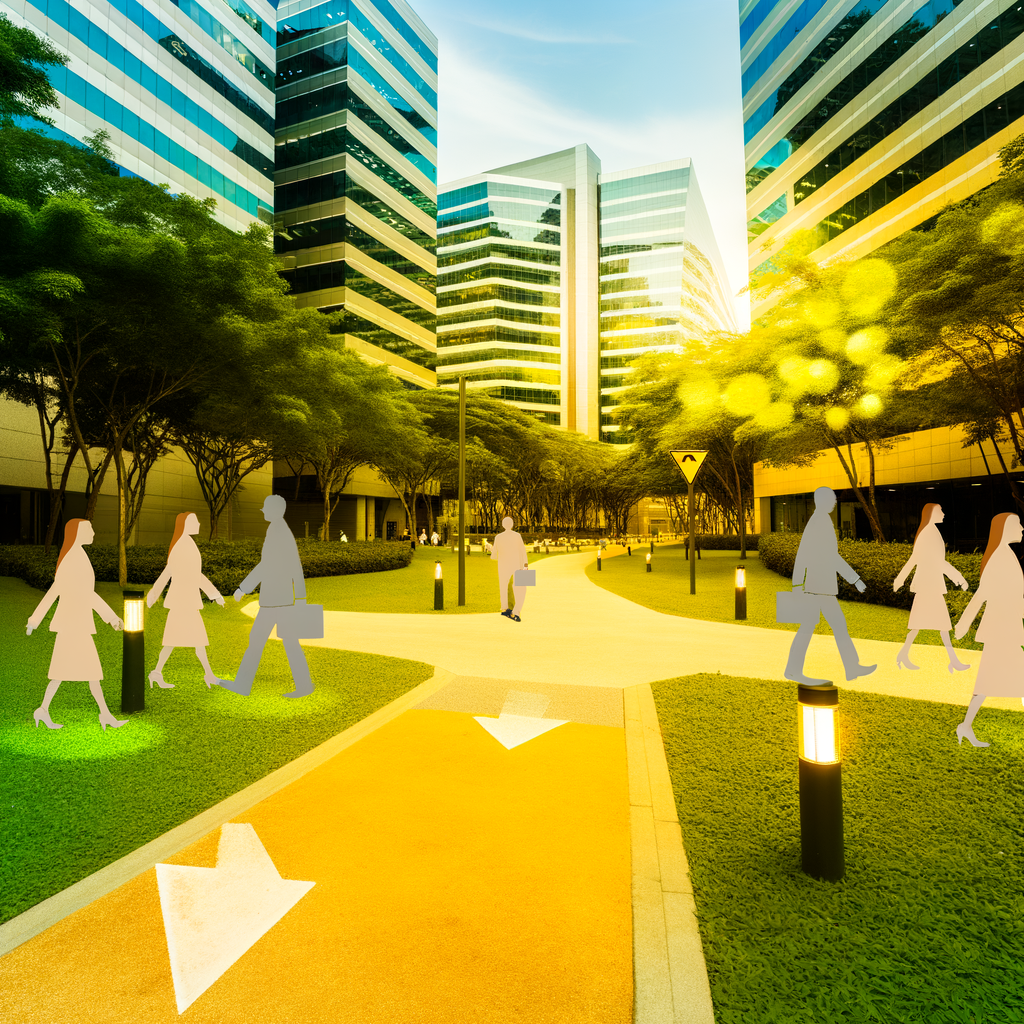 "Wayfinding for Corporate Campuses: Streamlining Employee Navigation"