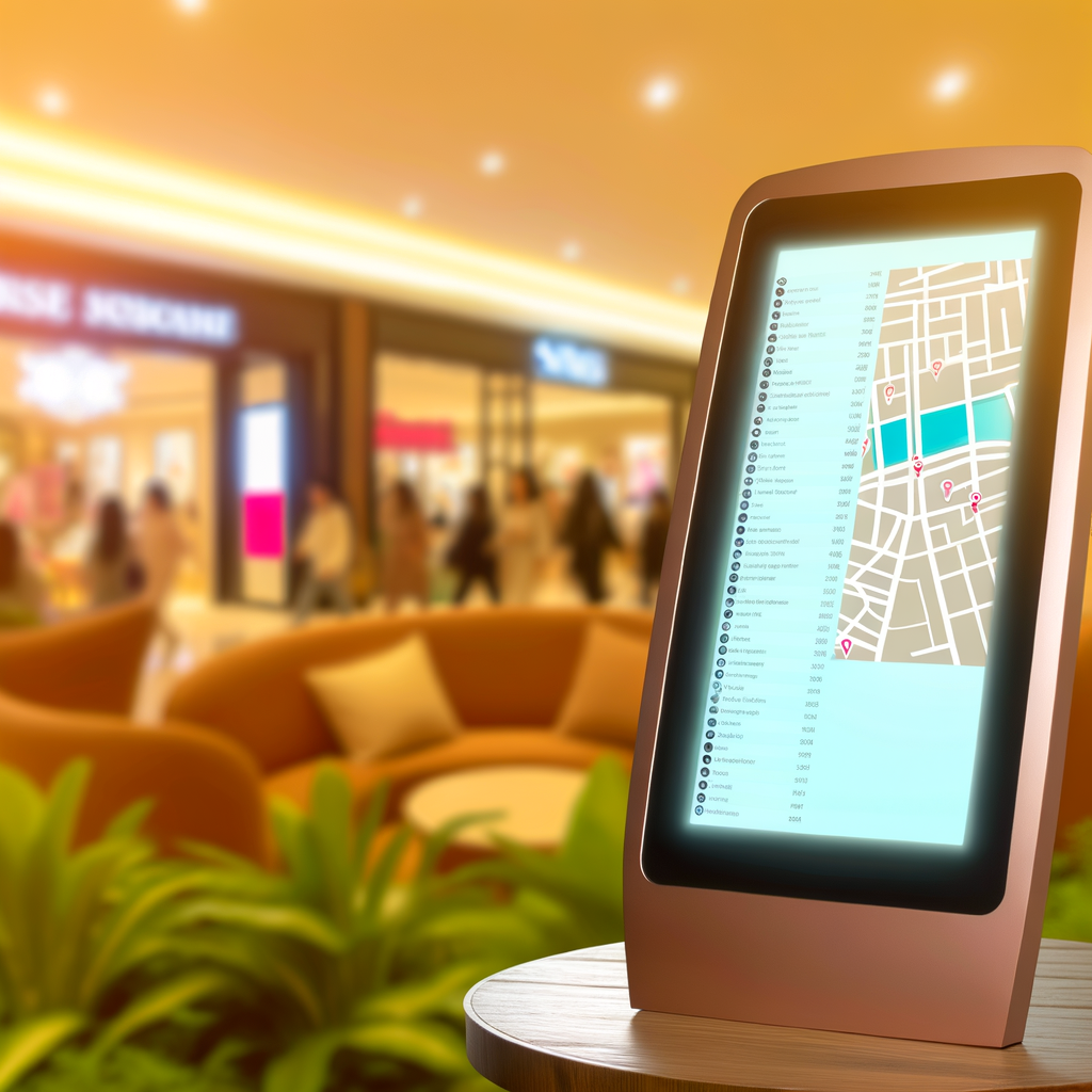 Enhancing Shopping Experiences with Digital Mall Directories