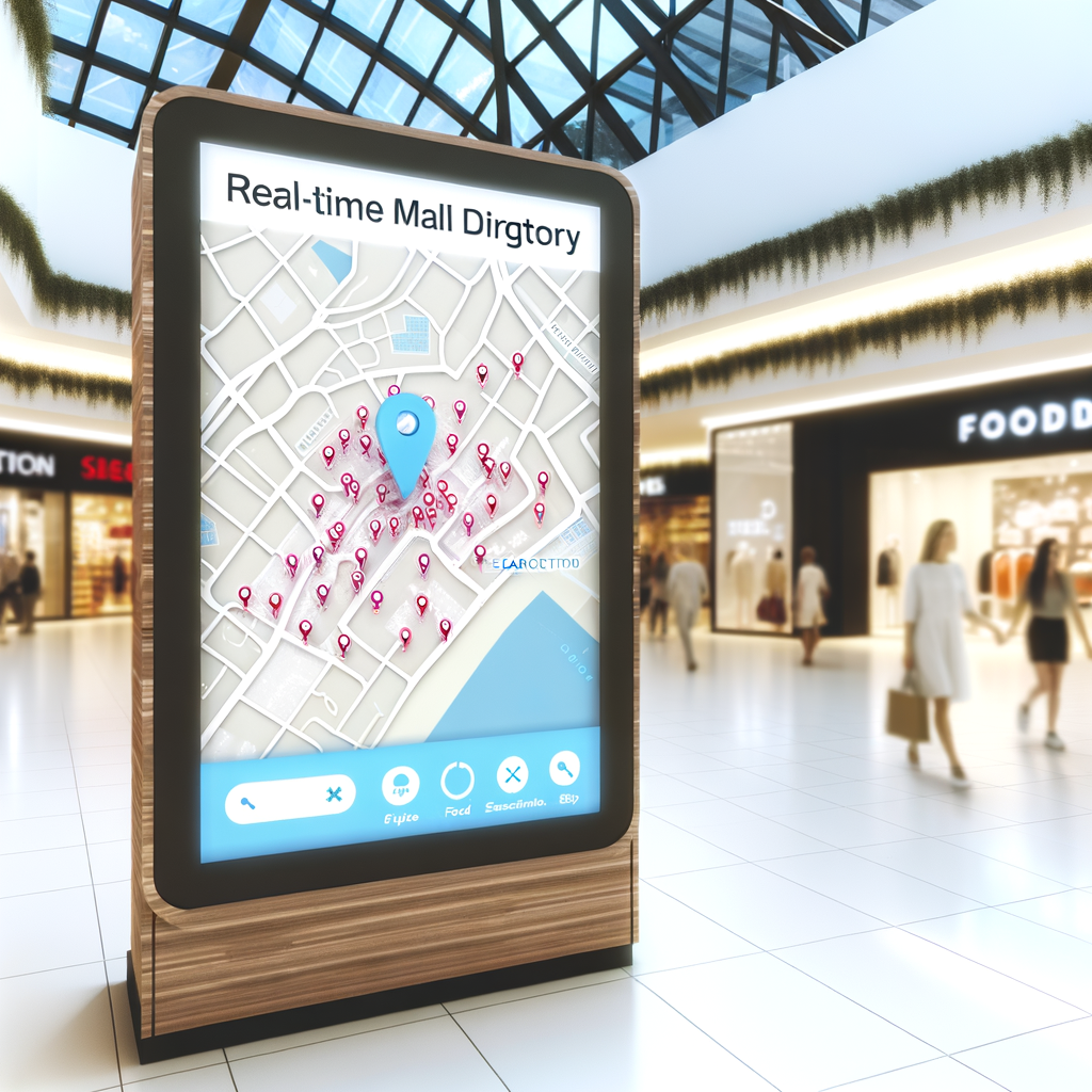 Real-time Updates in Digital Mall Directories